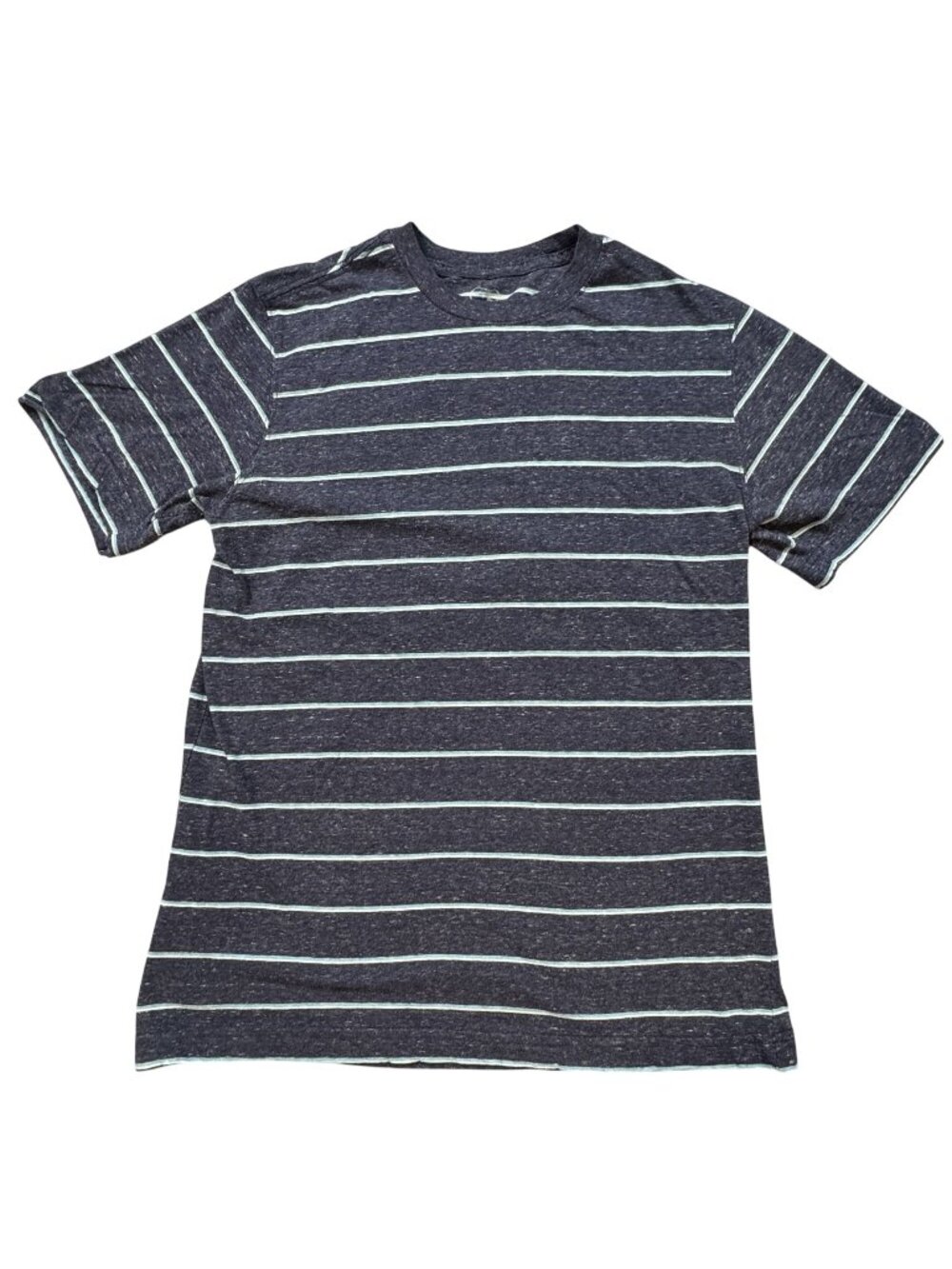 Ocean Pacific Crewneck T-Shirt Mens Size Small Navy Blue Stripes Short Sleeve OP